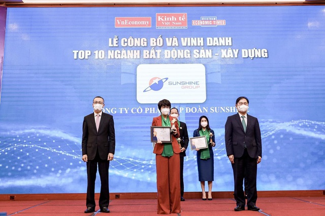 Sunshine Group được vinh danh trong TOP 10 Thương hiệu Mạnh Việt Nam ngành Bất động sản - Xây dựng - Ảnh 1.