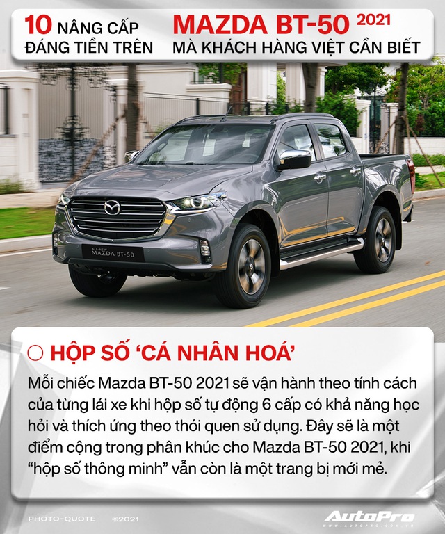 10 nâng cấp đáng tiền trên Mazda BT-50 2021 mà khách hàng Việt cần biết - Ảnh 7.