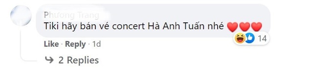 Phản ứng rần rần của cư dân mạng khi nghe tin Hà Anh Tuấn làm đại sứ thương hiệu Tiki: Có bán vé concert luôn không anh ơi? - Ảnh 6.