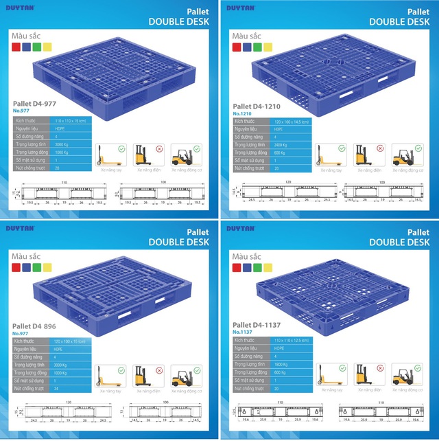 Pallet nhựa Duy Tân và những đặc điểm nổi bật - Ảnh 3.