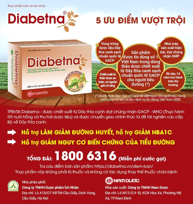 Hợp tác Quốc tế nâng cao chất lượng sản phẩm Diabetna cho người tiểu đường - Ảnh 3.