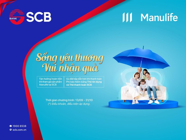 Kỷ niệm 6 năm hợp tác, Manulife Việt Nam và Ngân hàng Sài Gòn tri ân khách hàng - Ảnh 1.