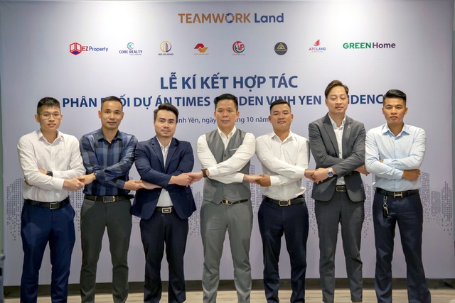Teamwork Land kí kết phân phối dự án Times Garden Vĩnh Yên Residences (GĐ2) - Ảnh 1.