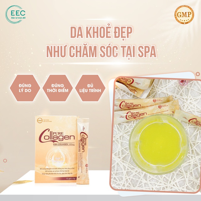 TPBVSK Pure Collagen hỗ trợ làm đẹp da và hạn chế lão hóa da - Ảnh 2.