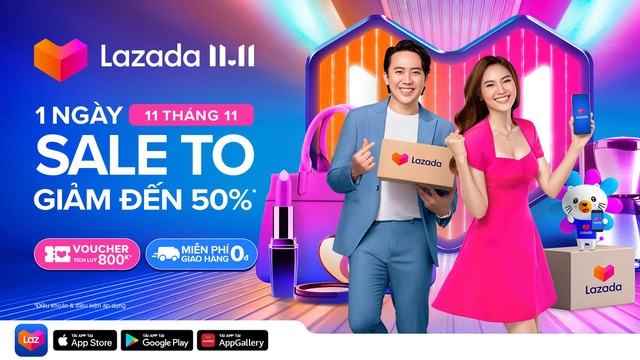 Loạt thương hiệu “khủng” đồng loạt đổ bộ Lazada đúng ngày 11.11, đã “hịn” lại còn sale to không tưởng - Ảnh 9.