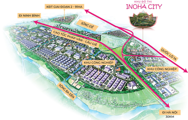 Inoha City - mã chứng khoán xanh của thị trường BĐS công nghiệp Hà Nội - Ảnh 1.