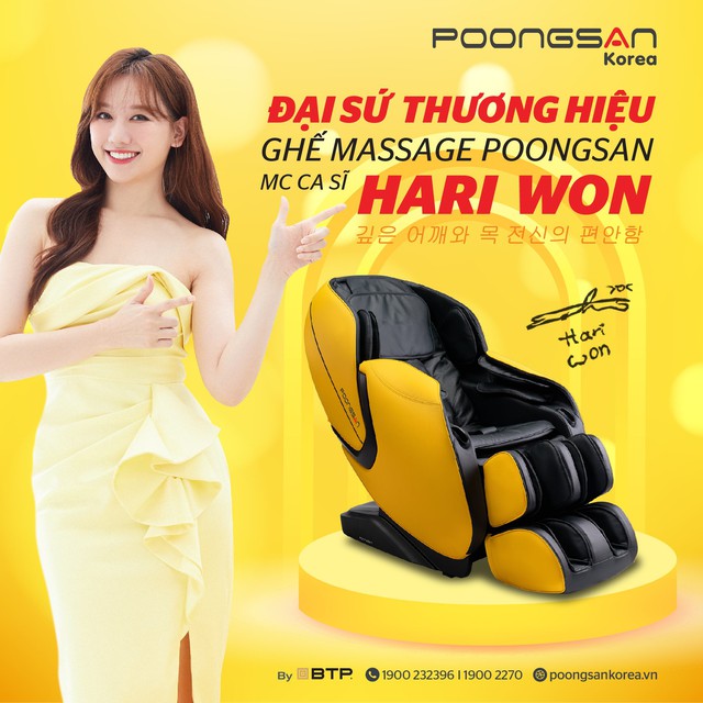 Hari Won chính thức trở thành đại sứ thương hiệu của Poongsan - Ảnh 1.