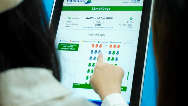 Bamboo Airways nâng cấp nhiều tính năng chưa từng có trong hệ thống Kiosk check-in - Ảnh 3.