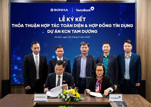 Tập đoàn Sơn Hà và VietinBank ký thỏa thuận hợp tác toàn diện - Ảnh 1.