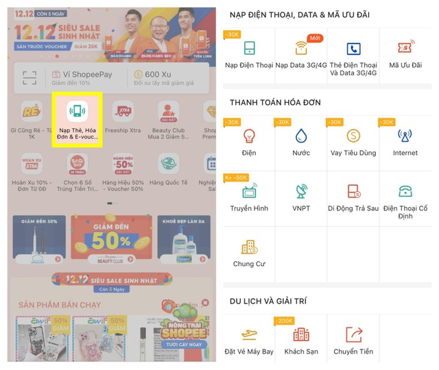 Tiện đường săn sale 12.12, “rinh” ngay voucher thanh toán hoá đơn giảm 120K - Ảnh 3.