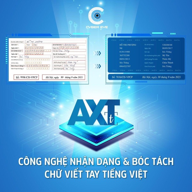 Sản phẩm số hóa nét chữ Việt (AXT) đạt giải Sản phẩm công nghệ số tiềm năng 2021 - Ảnh 1.