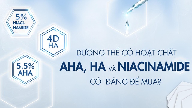 AHA, HA và Niacinamide có trong dưỡng thể liệu có đáng “đồng tiền bát gạo? - Ảnh 1.