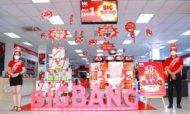 Siêu sale tại Nguyễn Kim, bùng nổ “chốt đơn” livestream với “Big Bang trở lại” - Ảnh 2.