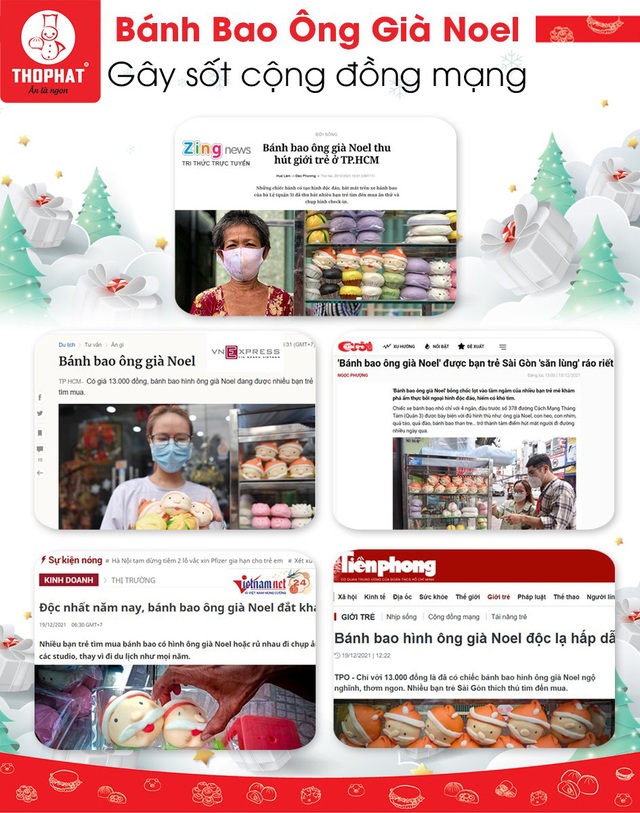 Thọ Phát Food tạo nên cơn sốt thị trường với Bánh Bao Ông Già Noel - Ảnh 1.