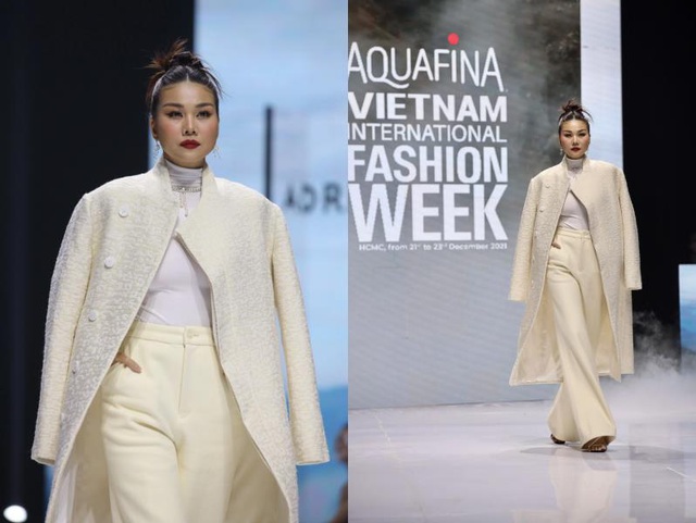 Thanh Hằng diễn mở màn Aquafina Tuần lễ Thời trang Quốc tế Việt Nam - Ảnh 1.