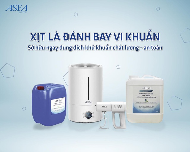 Ngành dịch vụ ứng dụng nước diệt khuẩn ASFA vào công tác phòng dịch - Ảnh 1.