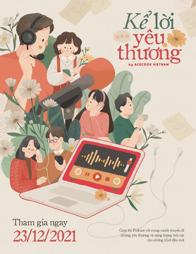 Cuộc thi “Kể lời yêu thương”: Cùng Acecook Việt Nam gửi gắm những yêu thương bằng thanh âm tươi đẹp - Ảnh 1.