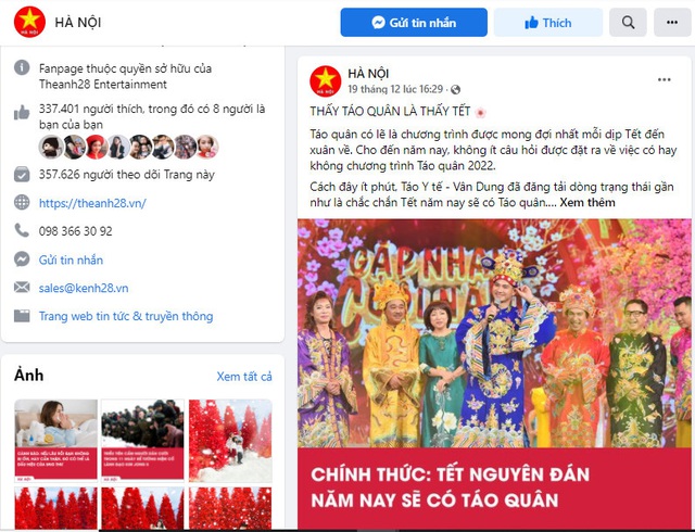 Fanpage HÀ NỘI - Nơi cập nhật tin tức nhanh và chính xác tại thủ đô - Ảnh 3.