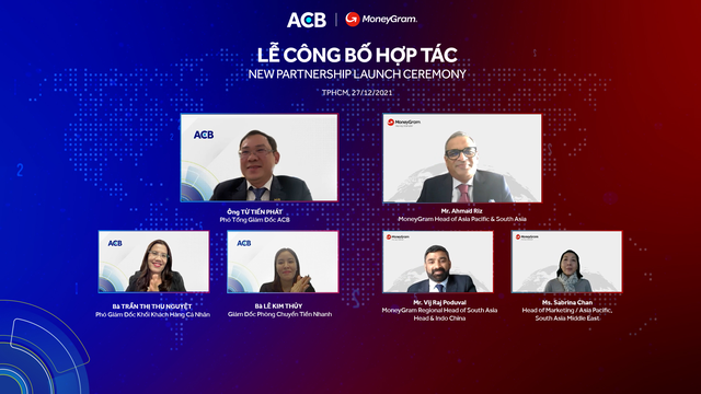 Kết hợp cùng MoneyGram, ACB triển khai dịch vụ chuyển tiền nhanh tại hơn 1.000 đại lý - Ảnh 1.