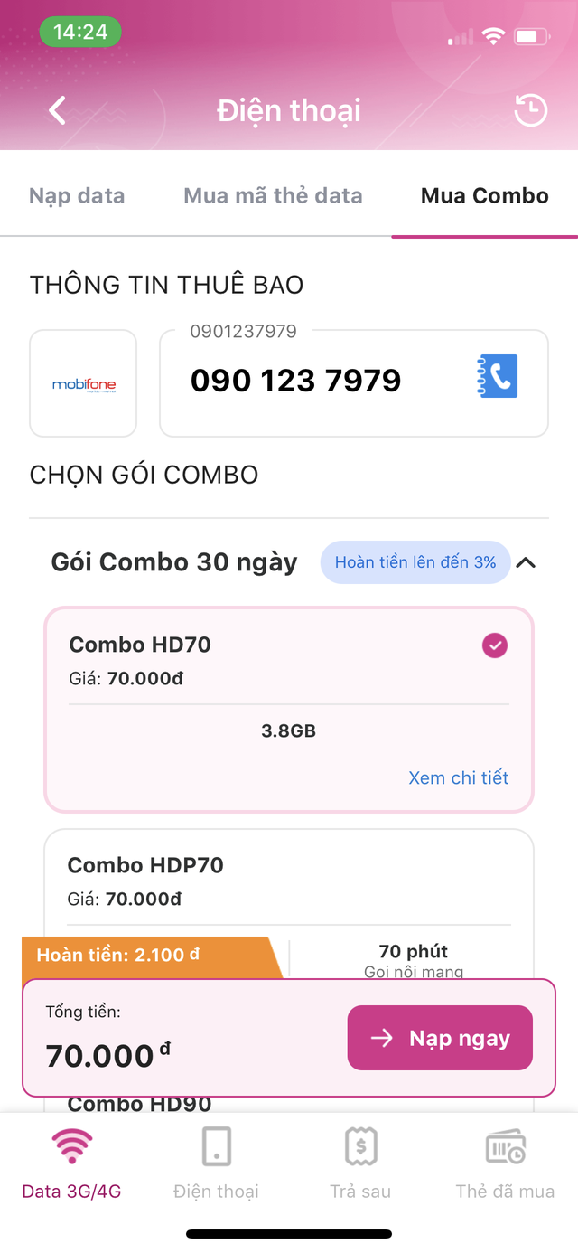 Mobitopup.vn - giải pháp tiện lợi cho khách hàng khi mua gói Data 4G của MobiFone - Ảnh 2.