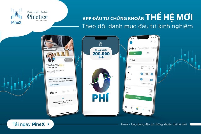 Pinetree ra mắt PineX- Ứng dụng đầu tư chứng khoán thông minh thế hệ mới - Ảnh 1.