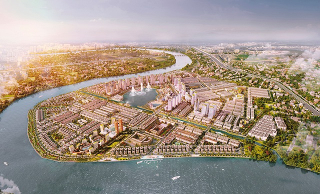 Dinh thự trăm tỷ mặt tiền sông Sài Gòn hấp dẫn nhà đầu tư - Ảnh 2.