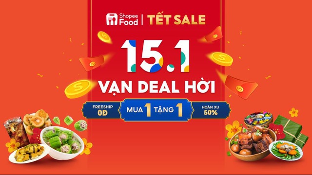 Năm hết Tết đến, mở tiệc tất niên cùng ShopeeFood ngay - Ảnh 1.