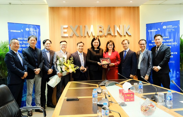 Eximbank nhận giải thưởng xuất sắc mảng ngoại hối từ London Stock Exchange Group - Ảnh 1.