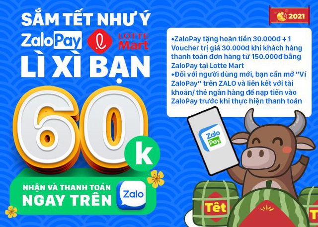 LOTTE Mart hợp tác với ZaloPay, đẩy mạnh thanh toán không tiền mặt - Ảnh 1.