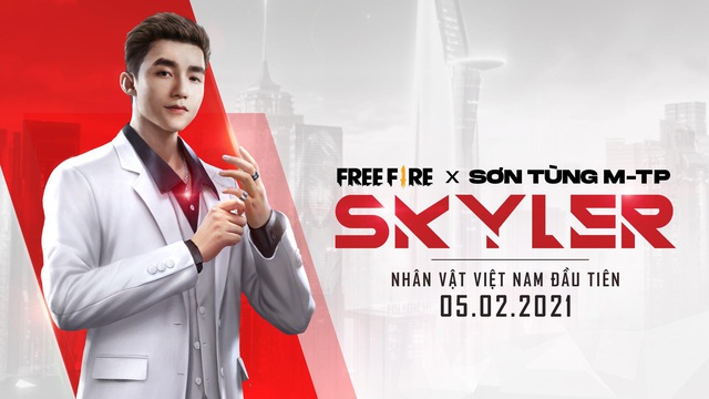 Skyler - nhân vật Việt Nam đầu tiên - lấy cảm hứng từ Sơn Tùng M-TP chính thức xuất hiện trong Free Fire từ ngày 05/02/2021 - Ảnh 1.