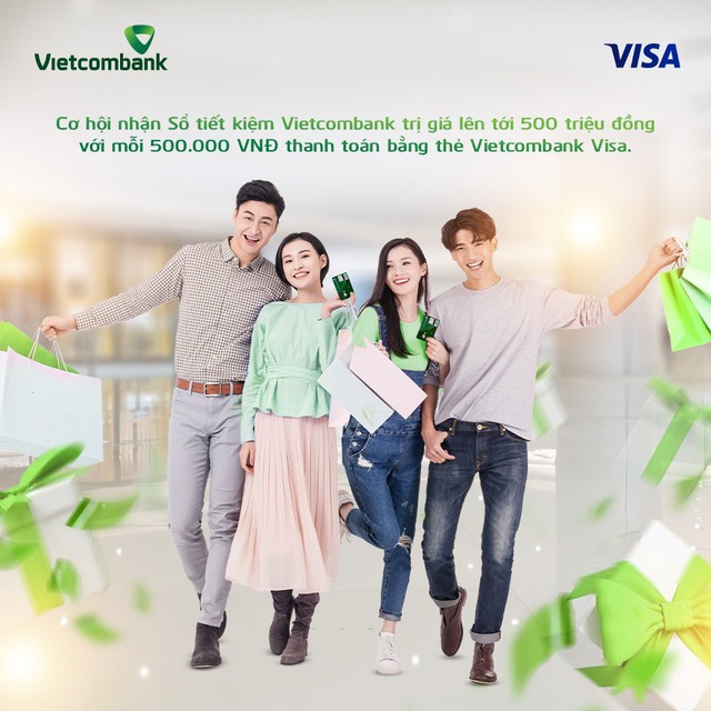 Xuân Vui Như Ý, Năm Mới Phát Tài cùng thẻ Vietcombank Visa - Ảnh 1.