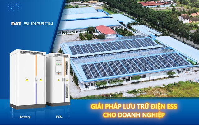 DAT Solar hợp tác cùng Sungrow giới thiệu giải pháp lưu trữ điện Hybrid & ESS - Ảnh 2.