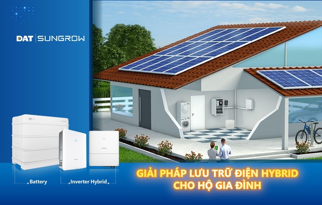 DAT Solar hợp tác cùng Sungrow giới thiệu giải pháp lưu trữ điện Hybrid & ESS - Ảnh 1.
