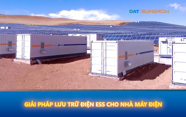 DAT Solar hợp tác cùng Sungrow giới thiệu giải pháp lưu trữ điện Hybrid & ESS - Ảnh 3.