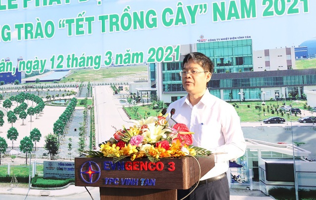 Phát động phong trào ‘Tết trồng cây’ tại Công ty Nhiệt điện Vĩnh Tân - Ảnh 1.