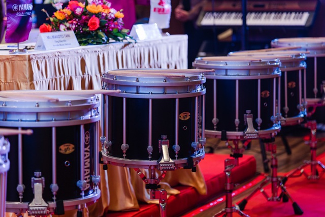 Công ty TNHH âm nhạc Yamaha Việt Nam và Võ Thành Trang Marching Band ký kết hợp tác - Ảnh 1.