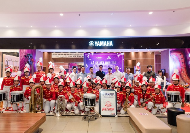 Công ty TNHH âm nhạc Yamaha Việt Nam và Võ Thành Trang Marching Band ký kết hợp tác - Ảnh 2.