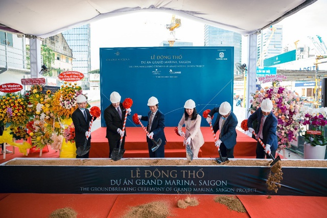 Delta Group động thổ khu bất động sản hàng hiệu Grand Marina Saigon - Ảnh 2.