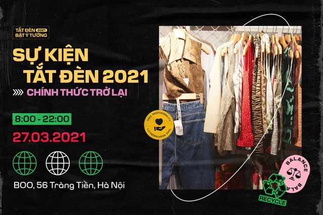 Cùng dàn hot influencer giúp Trái Đất ngày càng “xanh” với sự kiện Tắt đèn 2021: Thẩm mỹ xanh - Yêu lành mạnh - Ảnh 1.