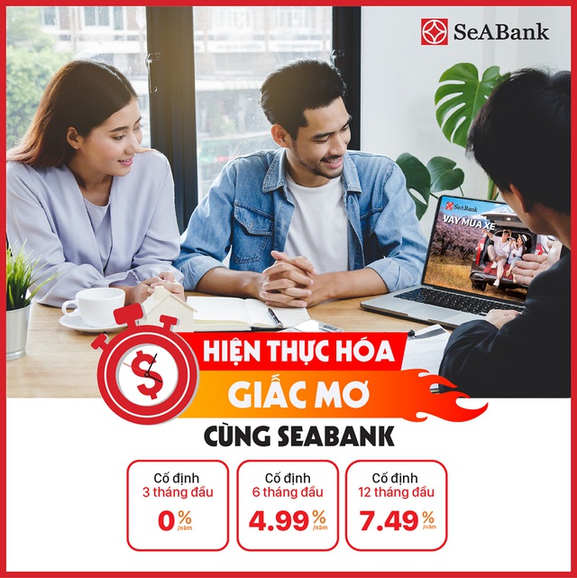 SeABank tung lãi suất cho vay ưu đãi chỉ từ 0%/năm - Ảnh 1.