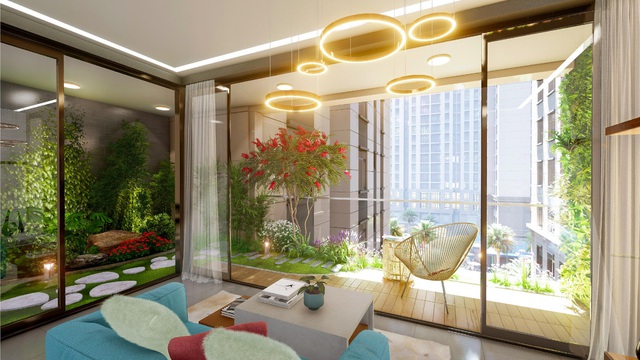 Chuẩn sống xanh tại tòa tháp đặc biệt thuộc dự án căn hộ resort Nam Sài Gòn - Ảnh 1.