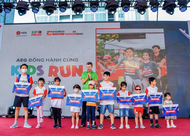 Hơn 500 vận động viên nhí hào hứng trải nghiệm cùng AEG tại Kids Run - Ảnh 2.