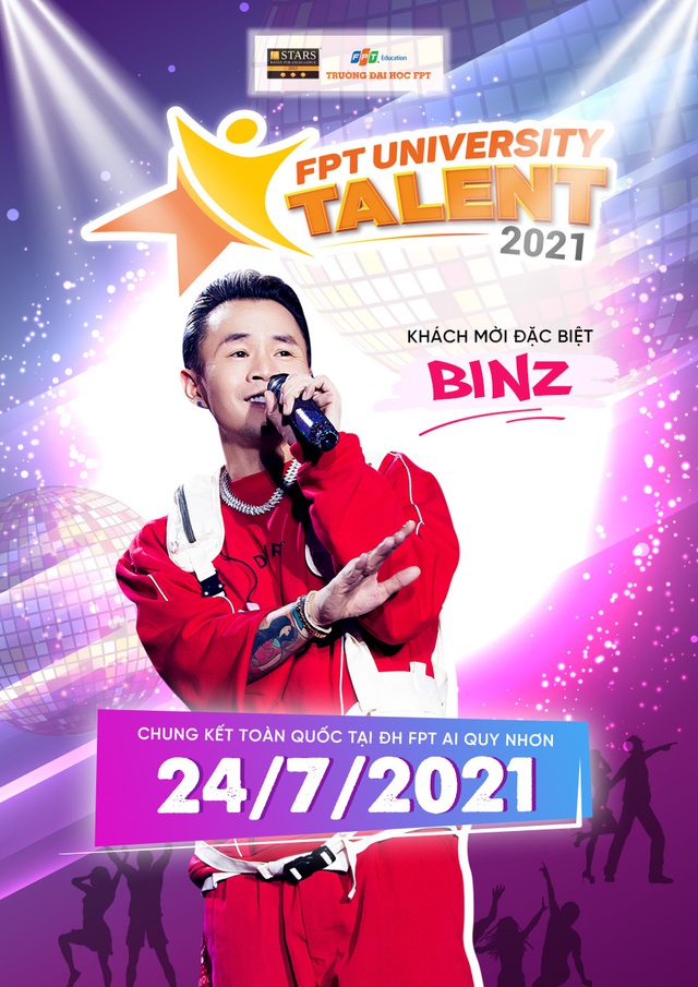 Binz đi tour đại nhạc hội 5 thành phố, Đại học FPT gửi vé cho người yêu Rap Việt - Ảnh 1.