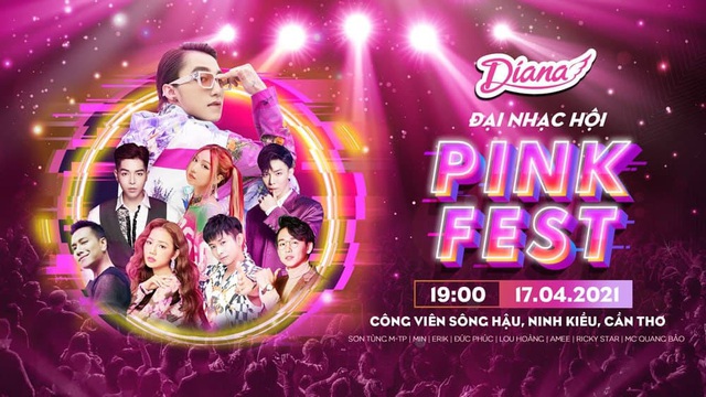 Sơn Tùng M-TP cùng dàn line-up cực phẩm sẽ comeback tại sân khấu phủ hồng siêu hoành tráng Diana Pink Fest! - Ảnh 1.