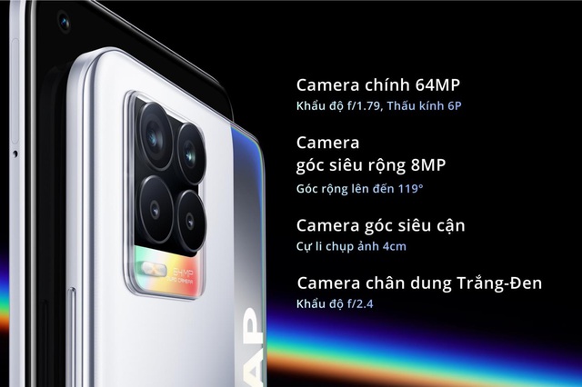 realme 8 series ra mắt với camera 108mp cùng thiết kế thời thượng cho người dùng trẻ - Ảnh 3.