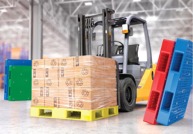 Pallet nhựa – sản phẩm không thể thiếu trong ngành xuất nhập khẩu - Ảnh 1.