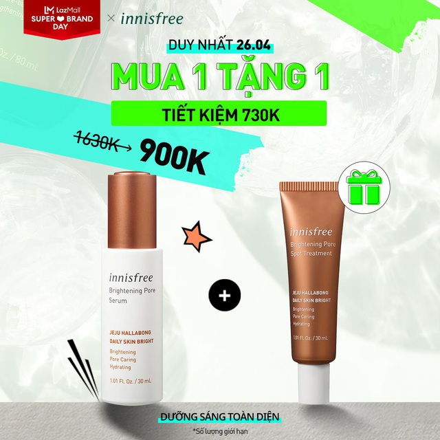 Loạt deal bùng nổ của innisfree trên đường đua Lazada Super Brand Day 26/4, không mua đừng tiếc - Ảnh 6.