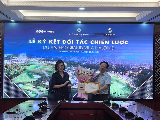FLCHomes ký kết hợp tác phát triển giai đoạn mới dự án FLC Grand Villa Halong - Ảnh 1.