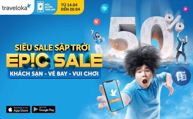 Traveloka EPIC Sale 2021 tái xuất, vạn deal chất ngất - Ảnh 1.