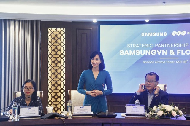 Tập đoàn FLC và Samsung thúc đẩy hợp tác chiến lược toàn diện - Ảnh 2.